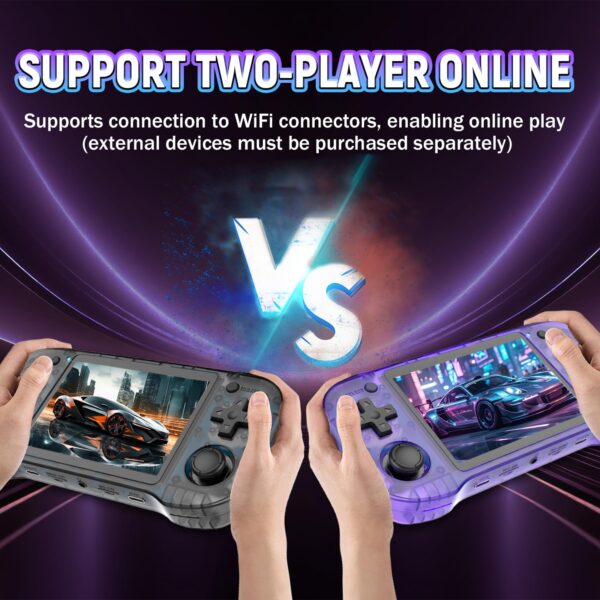 KINMRIS R46H Retro Handheld Gaming Console 64GB, Emulator Games Console ...